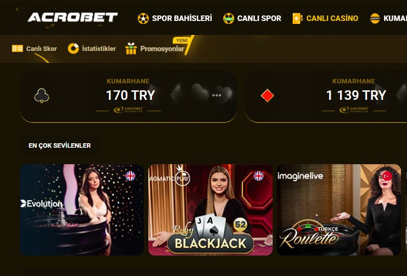 Acrobet Kaç Oldu